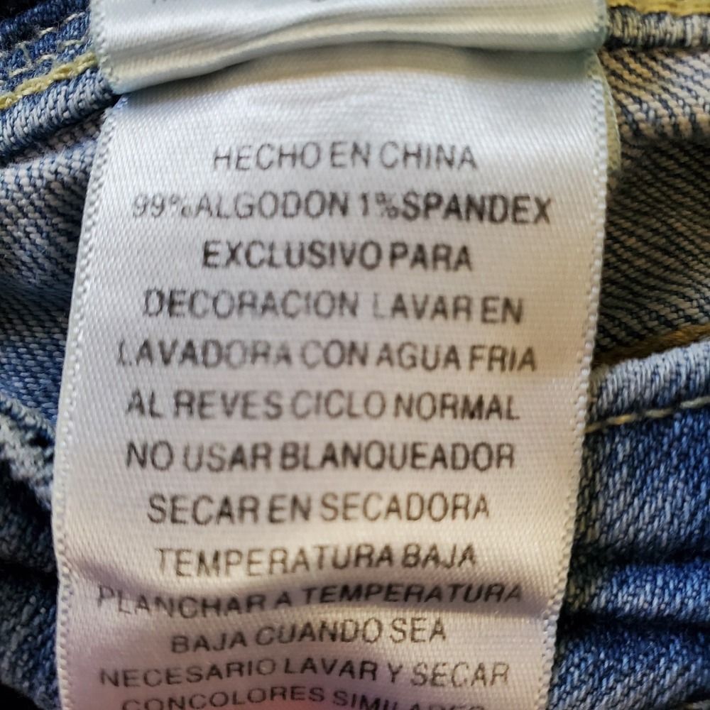 Levi Jeans Teen Girl Size 16 Regular Blue - Picture 7 of 11
